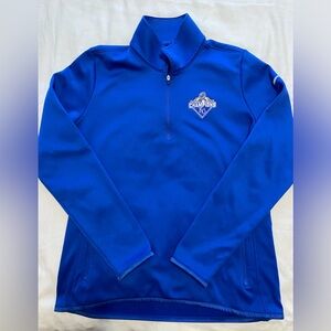 SALE! $7 Ladies large Nike Golf Therma-fit quarter zip jacket Kansas City Royals